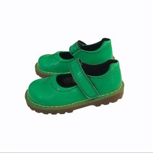Dr Marten Green Mary Jane Shoes